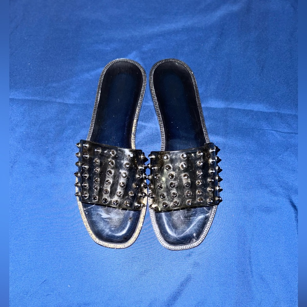 Cute Spiked Sandals! NWOT!
